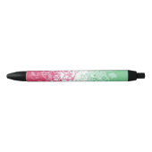 Psychedelic Groovy Abstrakt Abrosexual Pride Flag Kugelschreiber (Vorderseite)