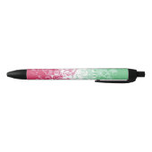 Psychedelic Groovy Abstrakt Abrosexual Pride Flag Kugelschreiber (Unterseite)
