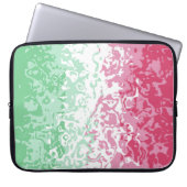 Psychedelic Groovy Abstrakt Abrosexual Pride Flag Laptopschutzhülle (Vorderseite)
