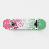 Psychedelic Groovy Abstrakt Abrosexual Pride Flag Skateboard (Horizontal)