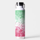 Psychedelic Groovy Abstrakt Abrosexual Pride Flag Trinkflasche (Vorne)