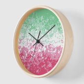 Psychedelic Groovy Abstrakt Abrosexual Pride Flag Uhr (Winkel)