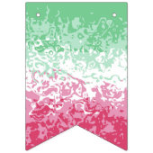Psychedelic Groovy Abstrakt Abrosexual Pride Flag Wimpelkette (Zweite Fahne)