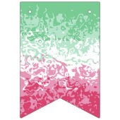 Psychedelic Groovy Abstrakt Abrosexual Pride Flag Wimpelkette (Erste Fahne)
