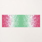 Psychedelic Groovy Abstrakt Abrosexual Pride Flag Yogamatte (Rückseite (Horizontal))