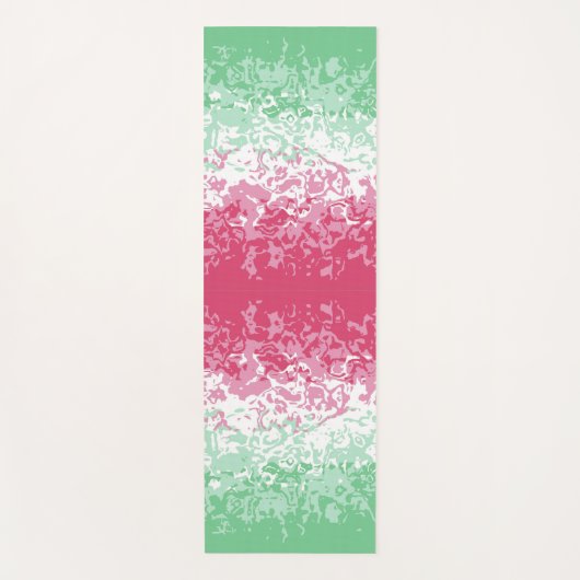 Psychedelic Groovy Abstrakt Abrosexual Pride Flag Yogamatte (Vorderseite)