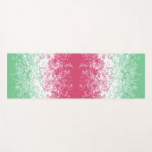 Psychedelic Groovy Abstrakt Abrosexual Pride Flag Yogamatte (Vorderseite (Horizontal))