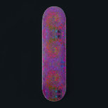 Psychedelic Groovy Magenta Retro Liquid Swirl Skateboard<br><div class="desc">Dieses originale,  digitale Ölgemälde von meinem Rubio Garden besticht durch eine farbenfrohe Marble Magenta Groovy Abstrakt Retro Liquid Swirl Malerei mit Kalkgrün,  Royal Blue,  Lila und Hot Pink Akzenten. Das Ergebnis ist ein buntes trippiges,  abstraktes,  psychedelisches Design,  dass Sie Liebe!</div>