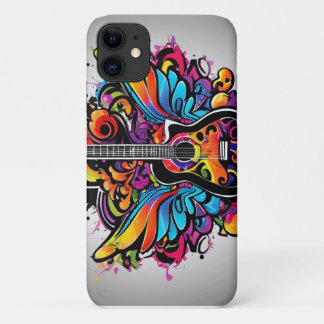 Psychedelic Guitar Case-Mate iPhone Hülle