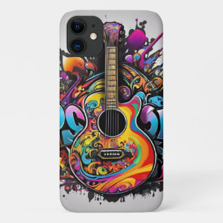 Psychedelic Guitar Case-Mate iPhone Hülle