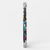 Psychedelic Guitar Case-Mate iPhone Hülle (Hinten/Links)