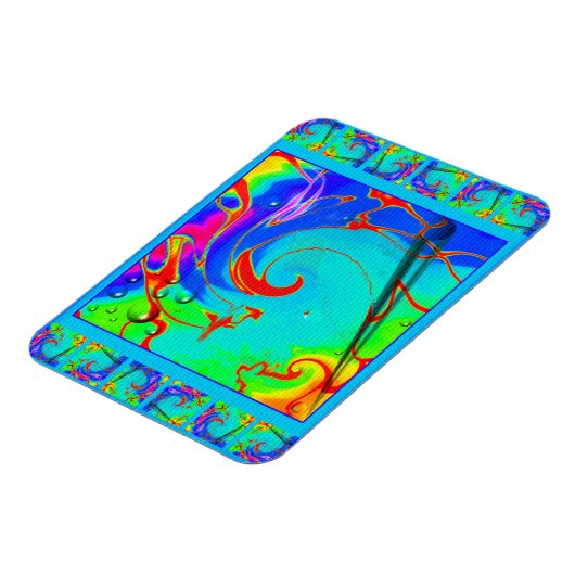 Psychedelic Haze Magnet (Linke Seite)