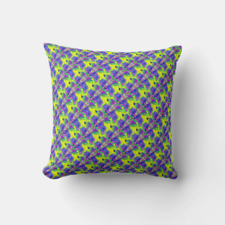 Psychedelic HeArt Abstrakt Trip Pattern Cushion Kissen