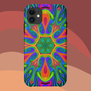 Psychedelic Hippie Blume Rainbow Case-Mate iPhone Hülle