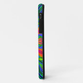 Psychedelic Hippie Blume Rainbow Case-Mate iPhone Hülle (Hinten/Links)