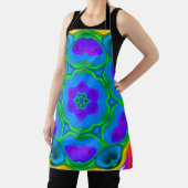 Psychedelic Hippie Blume Rainbow Schürze (InSitu)