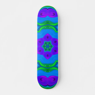 Psychedelic Hippie Blume Rainbow Skateboard
