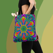 Psychedelic Hippie Blume Rainbow Tasche