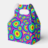 Psychedelic Hippie Favor Boxes Geschenkschachtel (Rückseite)