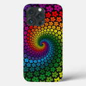 Psychedelic Hippie iPhone 14 Case-Mate Hülle (Rückseite)
