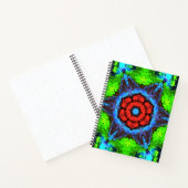 Psychedelic Hippie-Notebook Notizblock (Innenseite)