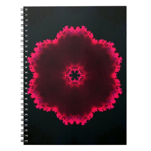Psychedelic Hippie Notizblock (Vorderseite)