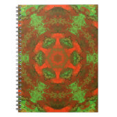 Psychedelic Hippie Notizblock (Vorderseite)