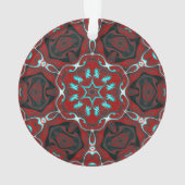 Psychedelic Hippie Ornament (Rückseite)