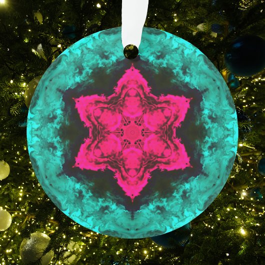 Psychedelic Hippie Ornament
