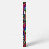 Psychedelic Hippie Weave Case-Mate iPhone Case Hülle (Linke Seite)