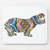 Psychedelic-Hippo Mousepad (Vorne)