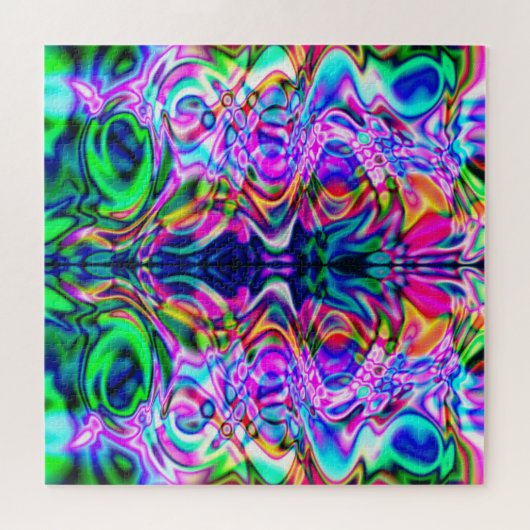 Psychedelic Iridescence Jigsaw Puzzle (Horizontal)