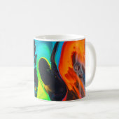 Psychedelic Kaffeetasse (VorderseiteRechts)