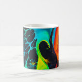 Psychedelic Kaffeetasse (Mittel)
