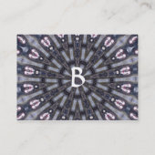 PSYCHEDELIC KALEIDOSKOP/MYSTISCHE ERINNERUNGEN MON VISITENKARTE (Rückseite)