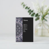 PSYCHEDELIC KALEIDOSKOP/MYSTISCHE ERINNERUNGEN MON VISITENKARTE (Stehend Vorderseite)