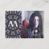 PSYCHEDELIC KALEIDOSKOP/MYSTISCHE ERINNERUNGEN MON VISITENKARTE (Rückseite)