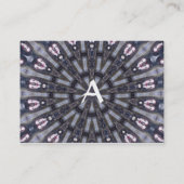 PSYCHEDELIC KALEIDOSKOP/MYSTISCHE ERINNERUNGEN MON VISITENKARTE (Rückseite)