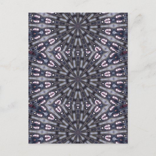 PSYCHEDELIC KALEIDOSKOP/MYSTISCHE ERINNERUNGEN POSTKARTE (Vorderseite)