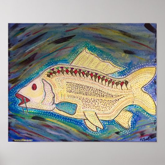 Psychedelic Karp Poster (Vorne)