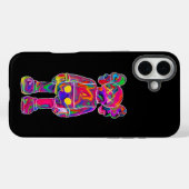 Psychedelic Kaw Case-Mate iPhone Hülle (Rückseite (Horizontal))