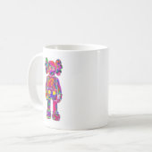 Psychedelic Kaw Kaffeetasse (Vorderseite Links)