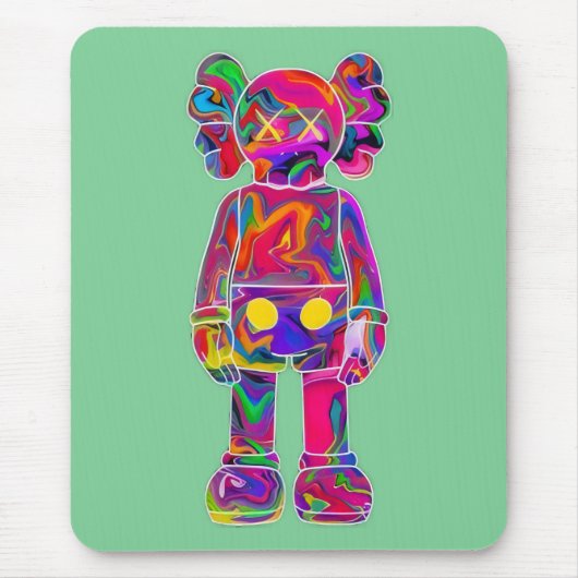 Psychedelic Kaw Mousepad (Vorne)