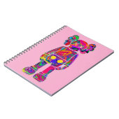 Psychedelic Kaw Notizblock (Linke Seite)