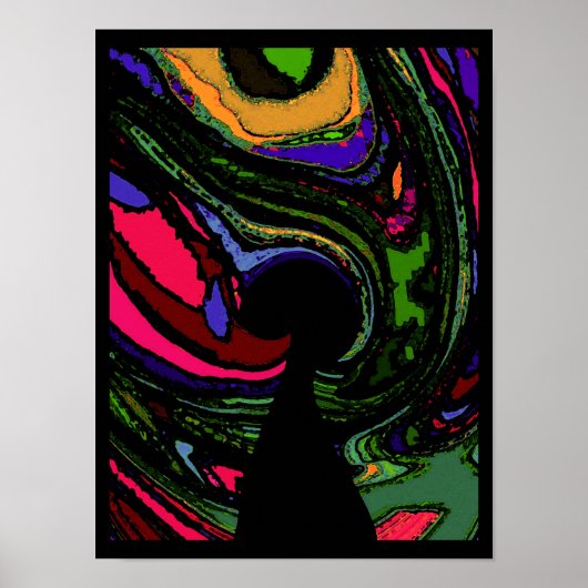 Psychedelic Keyhole ~ Print / Poster (Vorne)