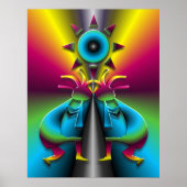 Psychedelic Kokopelli #2 Poster (Vorne)