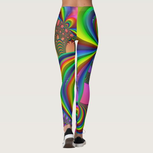 Psychedelic  Leggings (Rückseite)