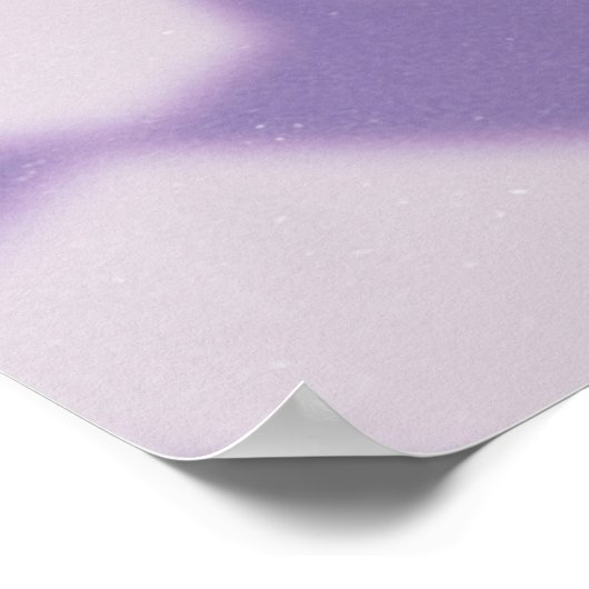 Psychedelic Louis Tomlinson Poster (Ecke)