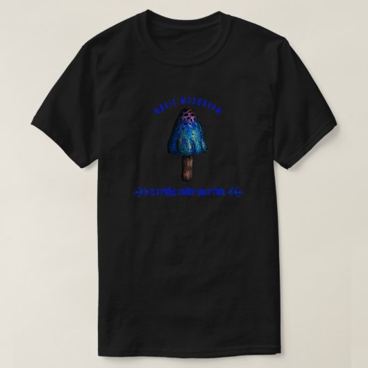 Psychedelic Magic Mushroom T-Shirt (Design vorne)