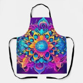 Psychedelic Mandala Design Schürze (Vorderseite)